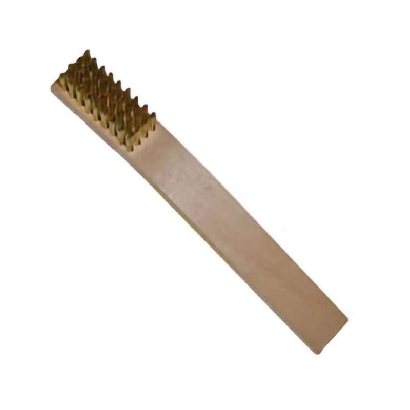 Scratcg Brush, Horse Hair/Wood, 3/4", 4 X 9 Rows